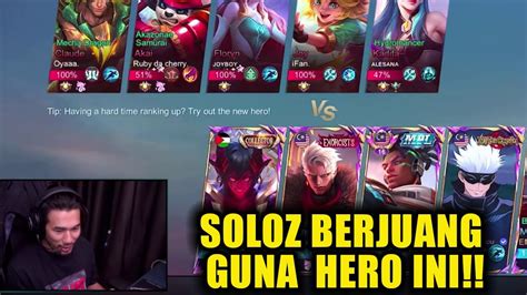 Soloz Berjuang Guna Hero Ini Soloz Youtube