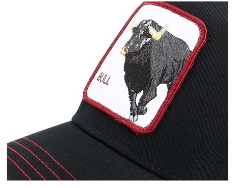 Bull Honky Black Trucker Goorin Bros Caps Hatstore Co Uk