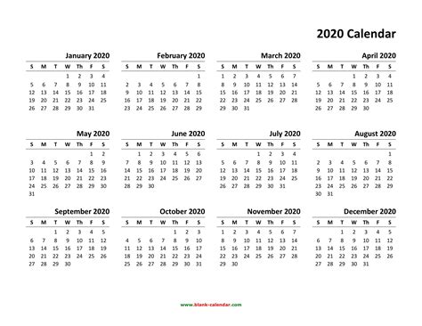 Free 2200 Printable Calendar One Year - Example Calendar Printable