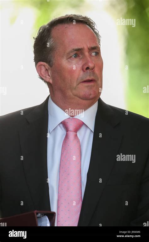 Liam Fox, Secretary of State for International Trade and President of ...