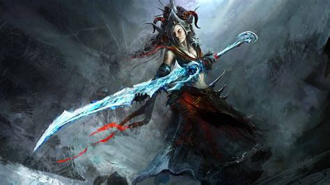 Dark Fantasy Women Wallpapers Wallpaper Cave