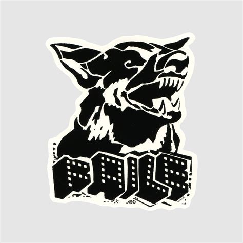 Sticker Museum — Faile Barking Dog Sticker