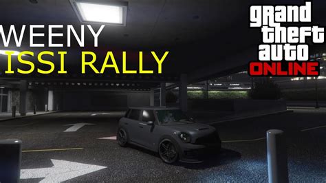 CUSTOMISATION DE LA NOUVELLE WEENY ISSI RALLYE DLC DRUG WARS YouTube