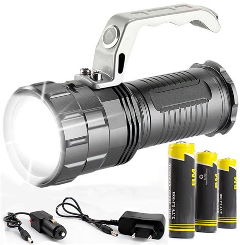 Lanterna Farolete Profissional Led Cree Tática Super Potente Forte