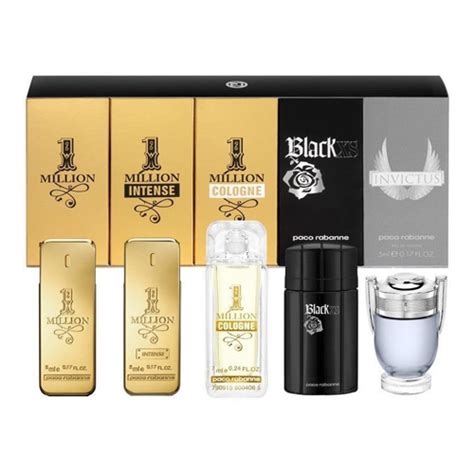 PACO RABANNE MINIATURE 5 PCS GIFT SET FOR MEN