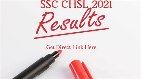 SSC CHSL 2021 Final Result Released Direct Link Here Ssc Nic In