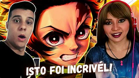 React Como O Sol Tanjiro Demon Slayer Basara YouTube