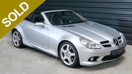 Roadster Silber Mercedes Benz SLK 350