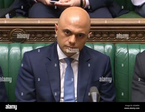 Newly Appointed Home Secretary Sajid Javid Hi Res Stock Photography And