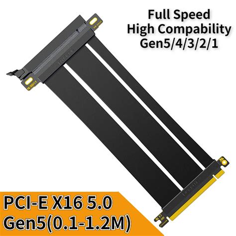 Câble Riser PCIE 5 0 16X cartes graphiques haut de gamme RTX 3090