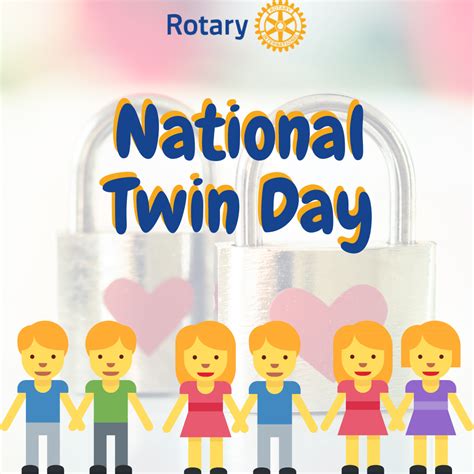 National Twin Day | Rotary Club of St. Cloud