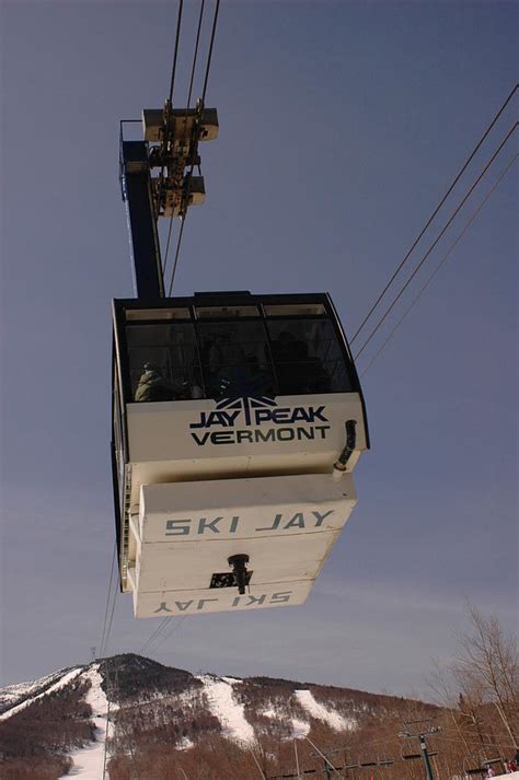 Jay Peak Aerial Tram Photograph by Michael French - Pixels