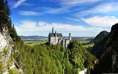 White And Gray Concrete Castle Germany Neuschwanstein Castle