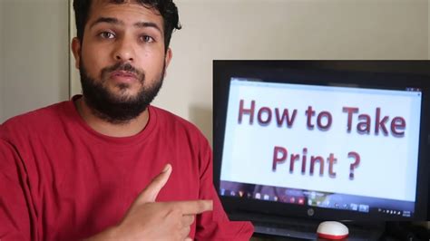 How To Print From Laptop Or Computer To Printer Easily YouTube