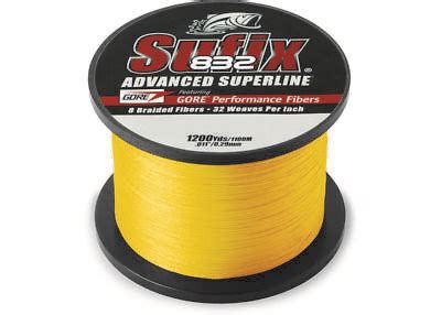 Sufix Braid Fishing Line Hi Vis Yellow Lb Yd Ebay