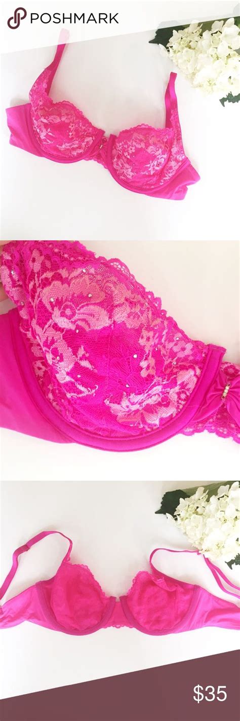 Nwot Victorias Secret Unlined Demi Lace Bra 32d This Victoria Secret