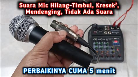 Cara Perbaiki Mic Yang Rusak Memperbaiki Microphone Kabel YouTube