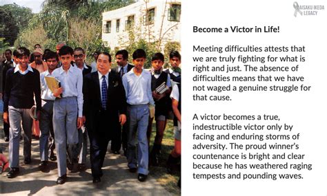 [Quotes] Become a Victor in Life : Daisaku Ikeda Legacy