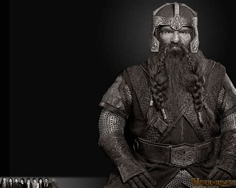 Películas El Señor De Los Anillos Gimli Warriors John Rhysdavies