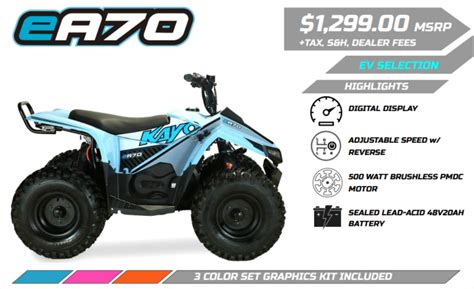 New Kayo Ea Atvs In Kenosha Wi Kay White