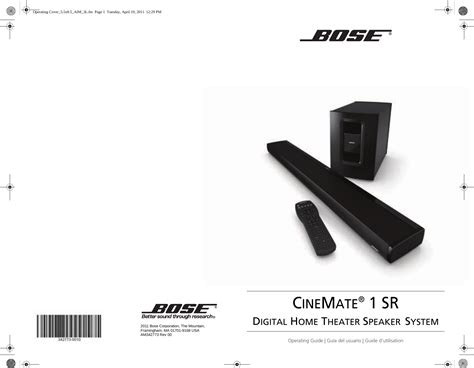 Bose 329009 Wireless Speaker User Manual Manual