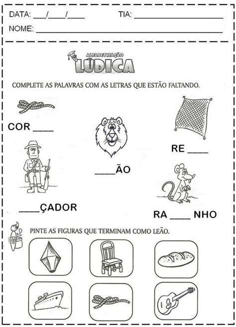 Sequencia Didatica Atividade O Le O E O Ratinho Atividades O