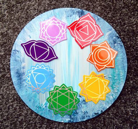 Chakra Sticker Pack Spiritual Decals Etsy Uk Sticker Art Spiritual