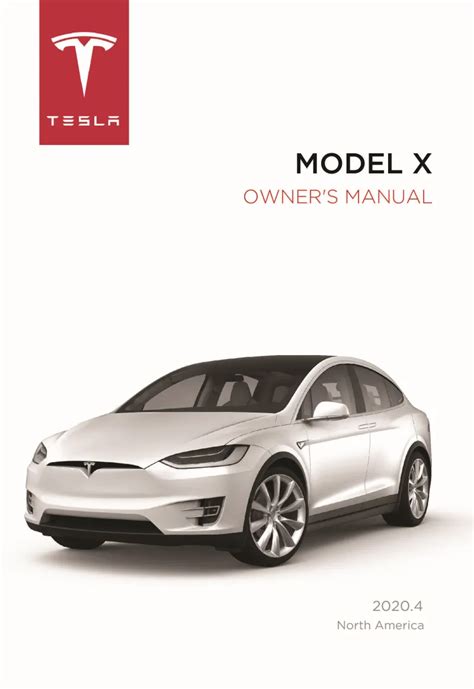 2020 Tesla Model X Owners Manual Free Pdf