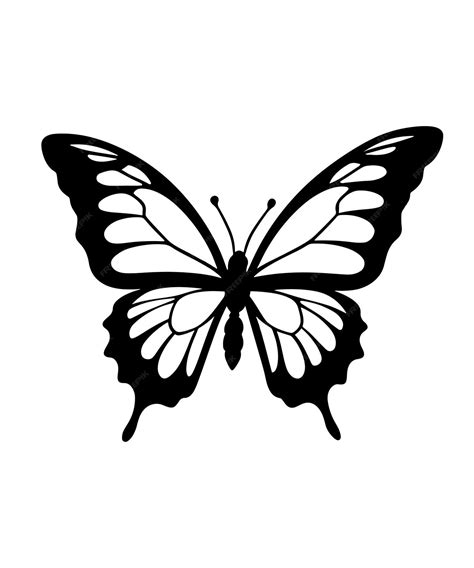 Premium Vector Monarch Butterfly Silhouettes Collection Vector