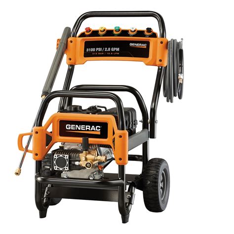 Generac 3100 PSI 2 8 GPM Cold Water Gas Pressure Washer At Lowes