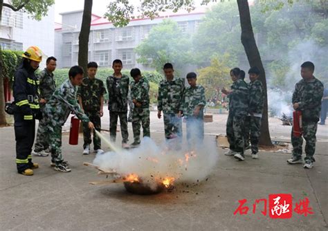 易家渡镇：消防演练进校园 筑牢安全“防火墙”乡镇快讯石门新闻网