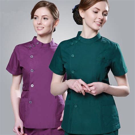 Women And Men Medical Wear Summer Doctor Sets Scrub Nurse Uniforms