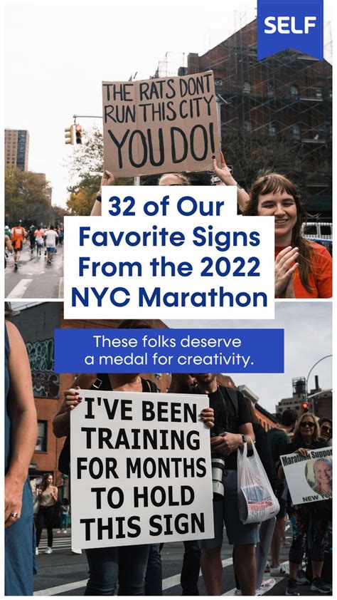 Of Our Favorite Signs From The Nyc Marathon Marathon Signs