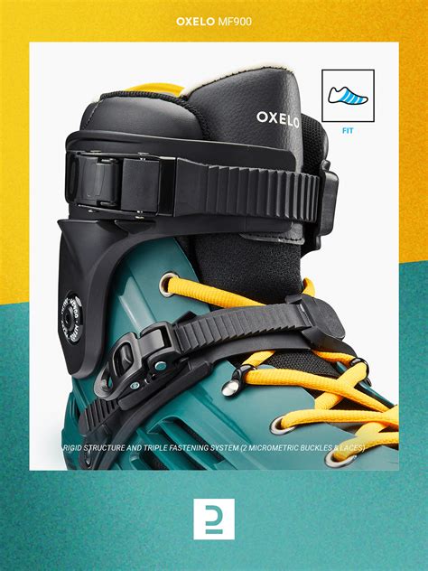 Oxelo Mf900 Inline Skates On Behance