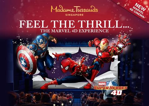 Trick Eye Tickets Madame Tussauds Ticket Combo Marvel 4d And Ultimate