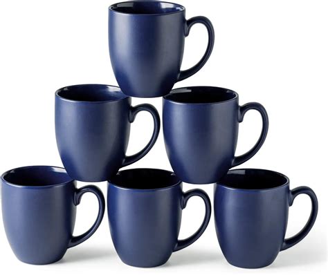 Dowan Coffee Mugs Set 18 Ounce Large Coffee Mugs Set Of 6