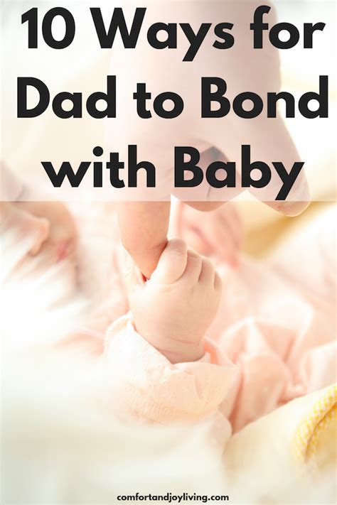 Ways For Dad To Bond With Baby