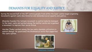 women caste and reform PPT | PPT