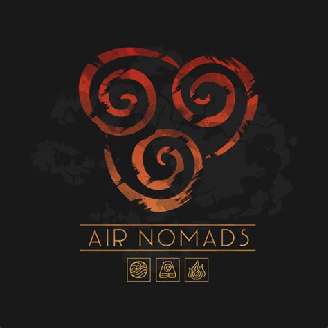 Air Nomads - Air Nomads - T-Shirt | TeePublic