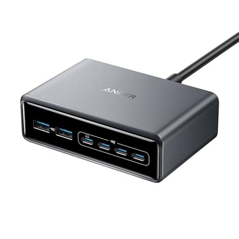 Anker Prime Charger 200W 6 Port GaN Charging Station USB C PD Fast