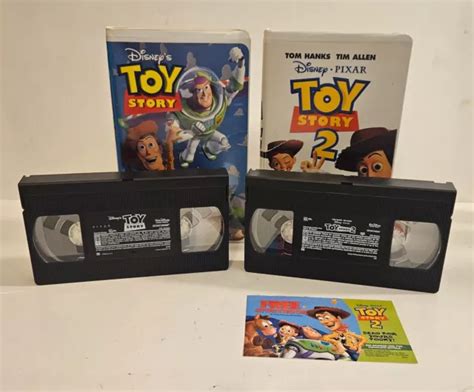 Toy Story Vhs Clamshell Case Walt Disney Pixar Tim Allen