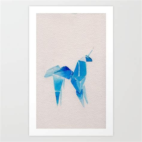 Blade Runner| Unicorn Art Print by Eazy Verdeacqua | Society6