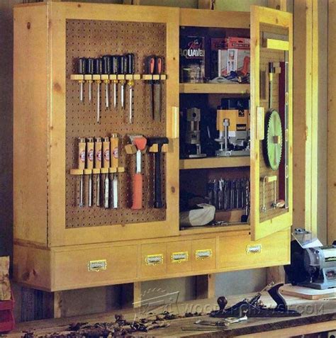 Diy Tool Storage Cabinet Plans Advanced Diy Projects Working