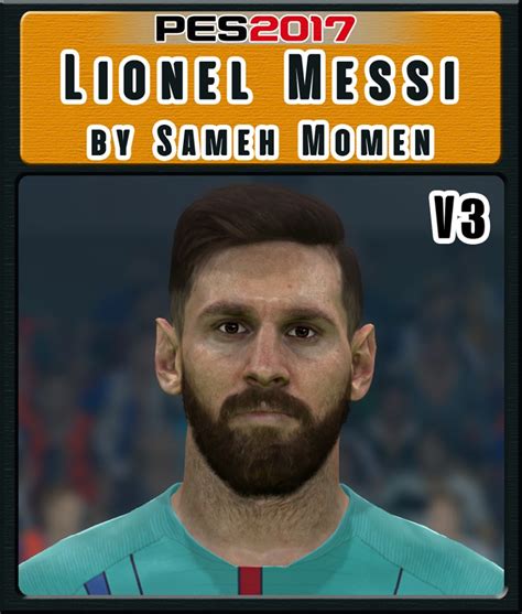 Pes 2017 Lionel Messi Fc Barcelona Face 2019 20 V3 Pesnewupdate