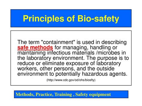 Biosafety Powerpoint Slides Learnpick India