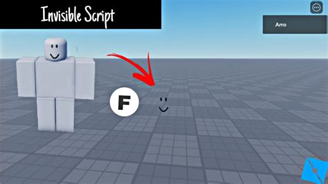 Invisible Script Tutorial In Roblox Studio Arro Youtube