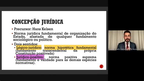 Aula Gratuita Curso De Direito Constitucional Aula 1 Teoria Da