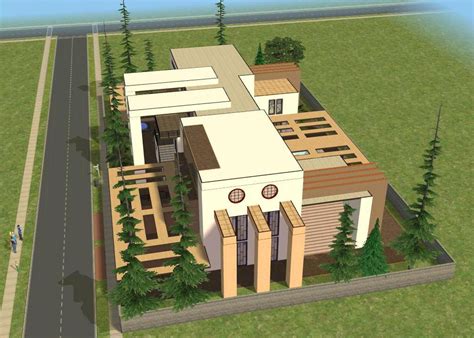 Sims 2 modern house by RamboRocky on DeviantArt