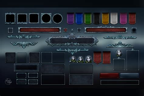 Artstation Fantasy Rpg Ui Pack Game Assets