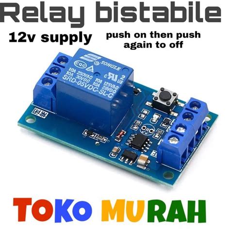 Jual Relay Bistabile 12v On Dan Off Dengan Satu Tombol Modifikasi Mobil